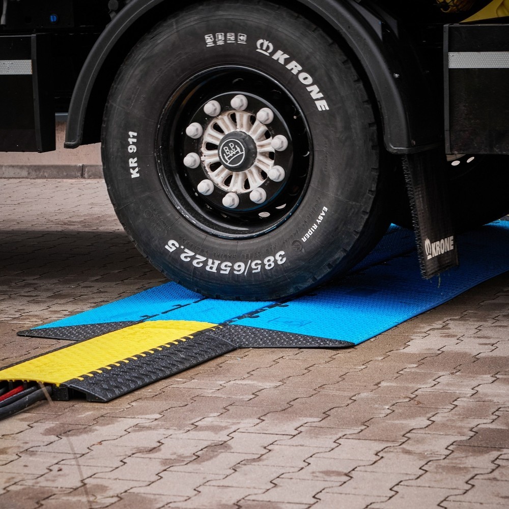 Immagine del prodotto n. 8: Defender® by Adam Hall Canalina passacavi MIDI 5, pezzo centrale 2D, 5 canali, blu