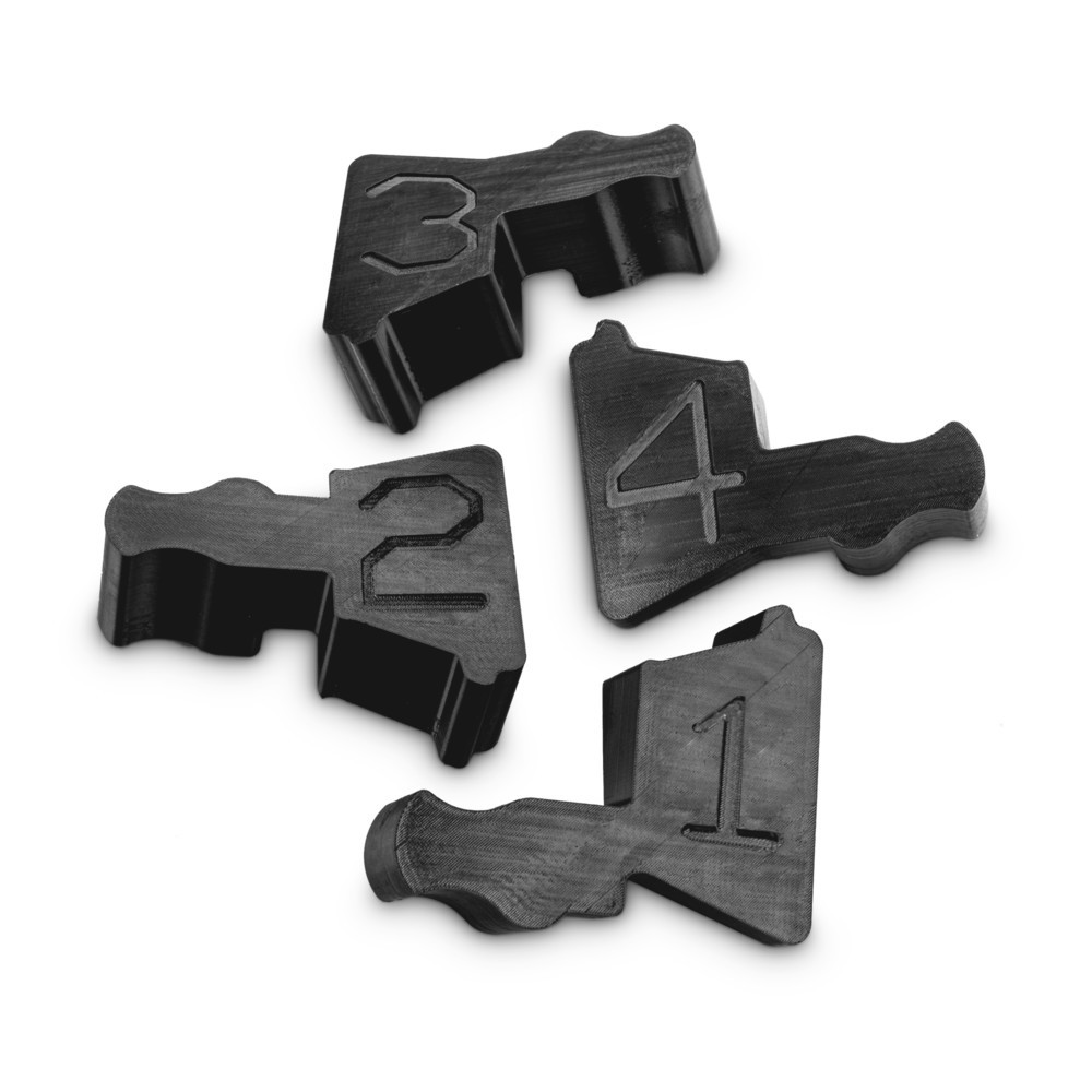 Immagine del prodotto: Defender® by Adam Hall Canalina passacavi MIDI 5 2D set adattatori