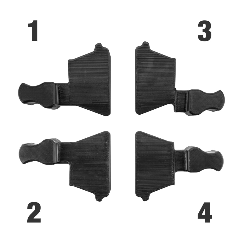 Defender® by Adam Hall Canalina passacavi MIDI 5 2D set adattatori Immagine del prodotto n. 2: Defender® by Adam Hall Canalina passacavi MIDI 5 2D set adattatori