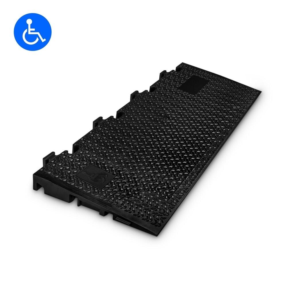 Defender® by Adam Hall Canalina passacavi MIDI 5 rampa 2D, nero Immagine del prodotto: Defender® by Adam Hall Canalina passacavi MIDI 5 rampa 2D, nero