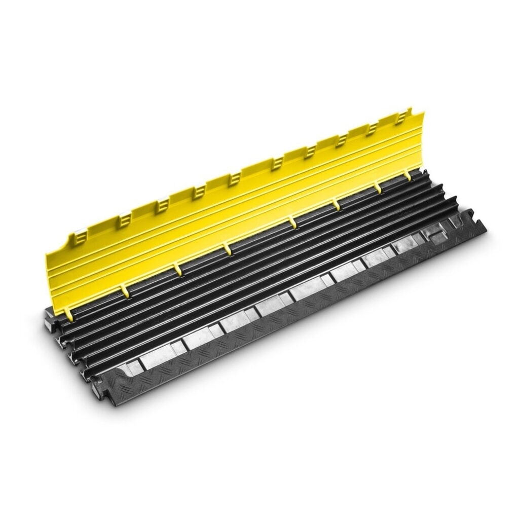 Immagine del prodotto n. 4: Defender® by Adam Hall Canalina passacavi NANO, 6 canali, nero/giallo
