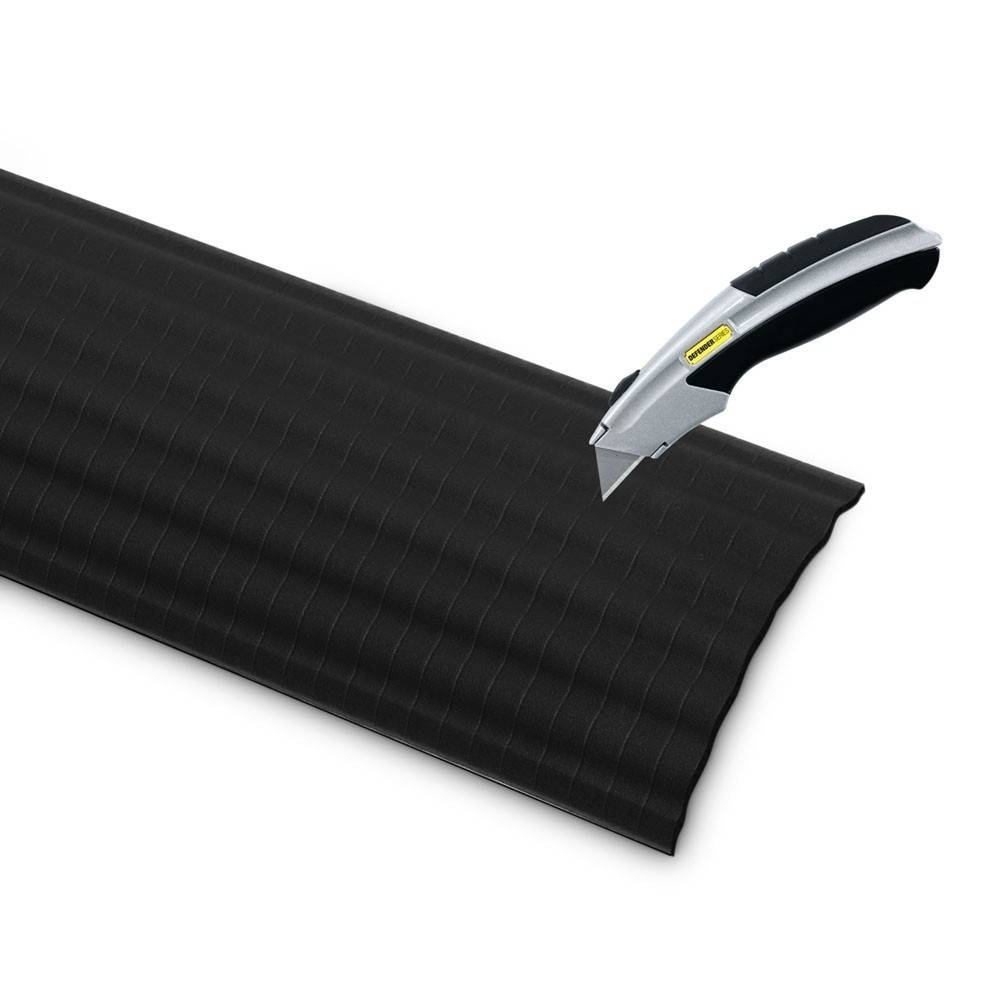 Immagine del prodotto n. 3: Defender® by Adam Hall Canalina passacavi OFFICE, curva a 90°, 4 canali, giallo