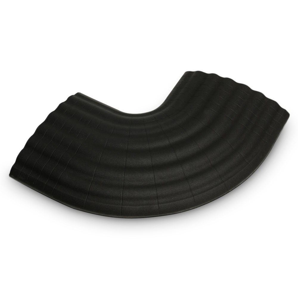 Immagine del prodotto: Defender® by Adam Hall Canalina passacavi OFFICE, curva a 90°, 4 canali, nero