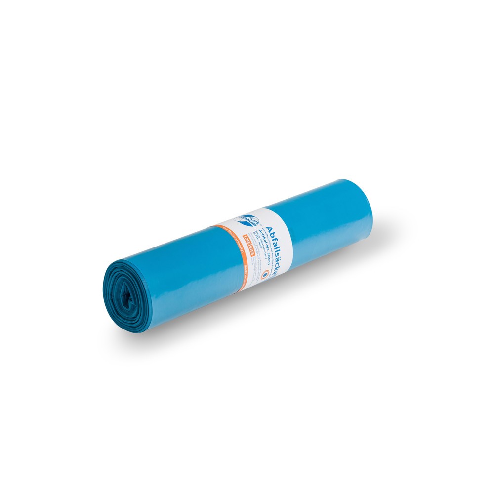 Immagine del prodotto: DEISS PREMIUM PLUS Sacchetto per rifiuti più venduto, 120 L, 700 x 1.100 mm, LDPE, 25 pezzi/rotolo, 10 rotoli/confezione