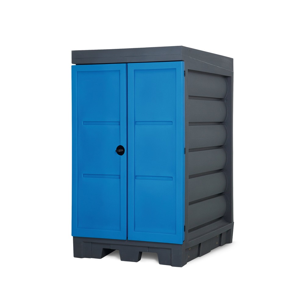 Immagine del prodotto n. 3: Deposito sostanze pericolose in PE, AxLxP 1.980 x 1.140 x 1.480 mm, 2x 200 l
