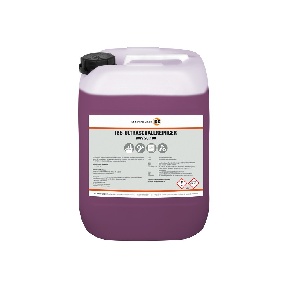 Immagine del prodotto n. 2: Detergente a ultrasuoni IBS WAS 20.100, 200 litri