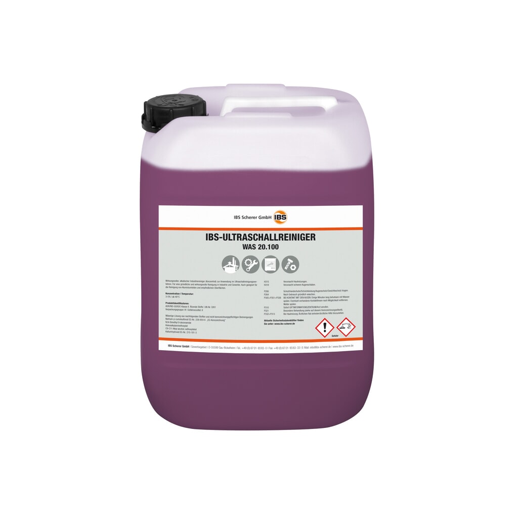 Detergente a ultrasuoni IBS WAS 20.100, 20 litri Immagine del prodotto n. 3: Detergente a ultrasuoni IBS WAS 20.100, 20 litri