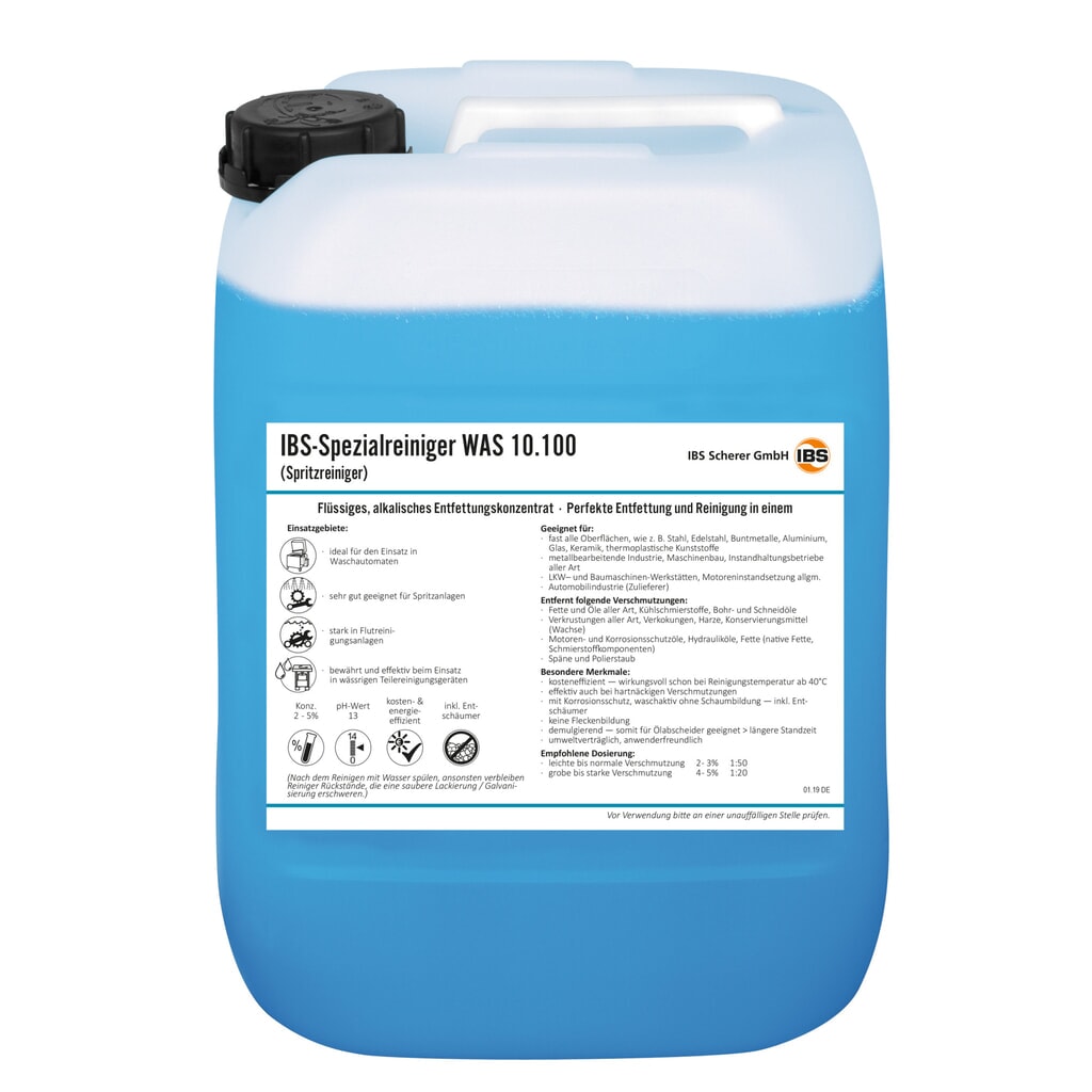 Detergente spray IBS WAS 10.100, 20 litri Immagine del prodotto: Detergente spray IBS WAS 10.100, 20 litri