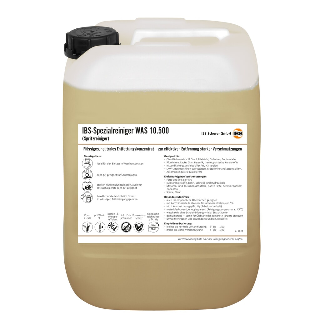 Detergente spray IBS WAS 10.500, 20 litri Immagine del prodotto: Detergente spray IBS WAS 10.500, 20 litri