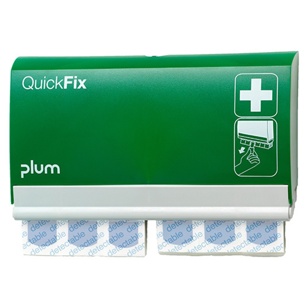 Immagine del prodotto: Dispenser di cerotti plum QuickFix con cerotti rilevabili al metal detector