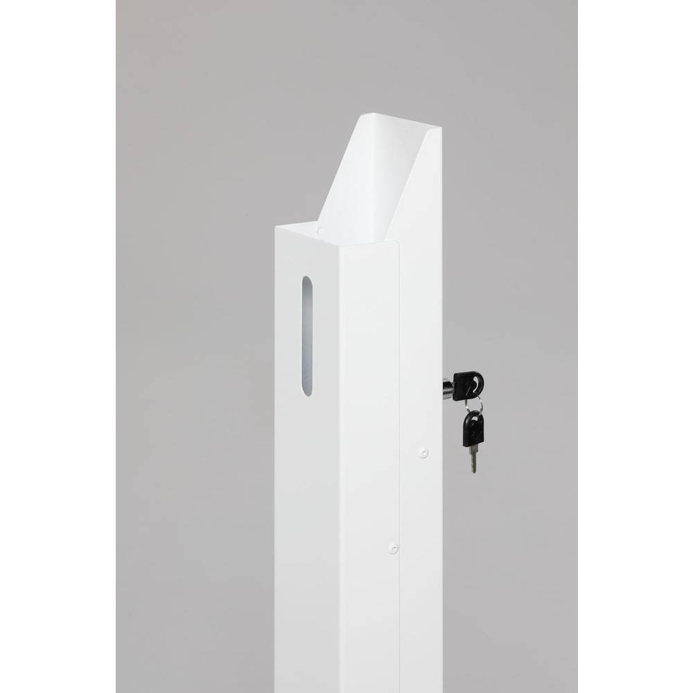 Immagine del prodotto n. 2: VAR® Dispenser di disinfettante per le mani HDS 105, montaggio a pavimento, senza dispenser, bianco