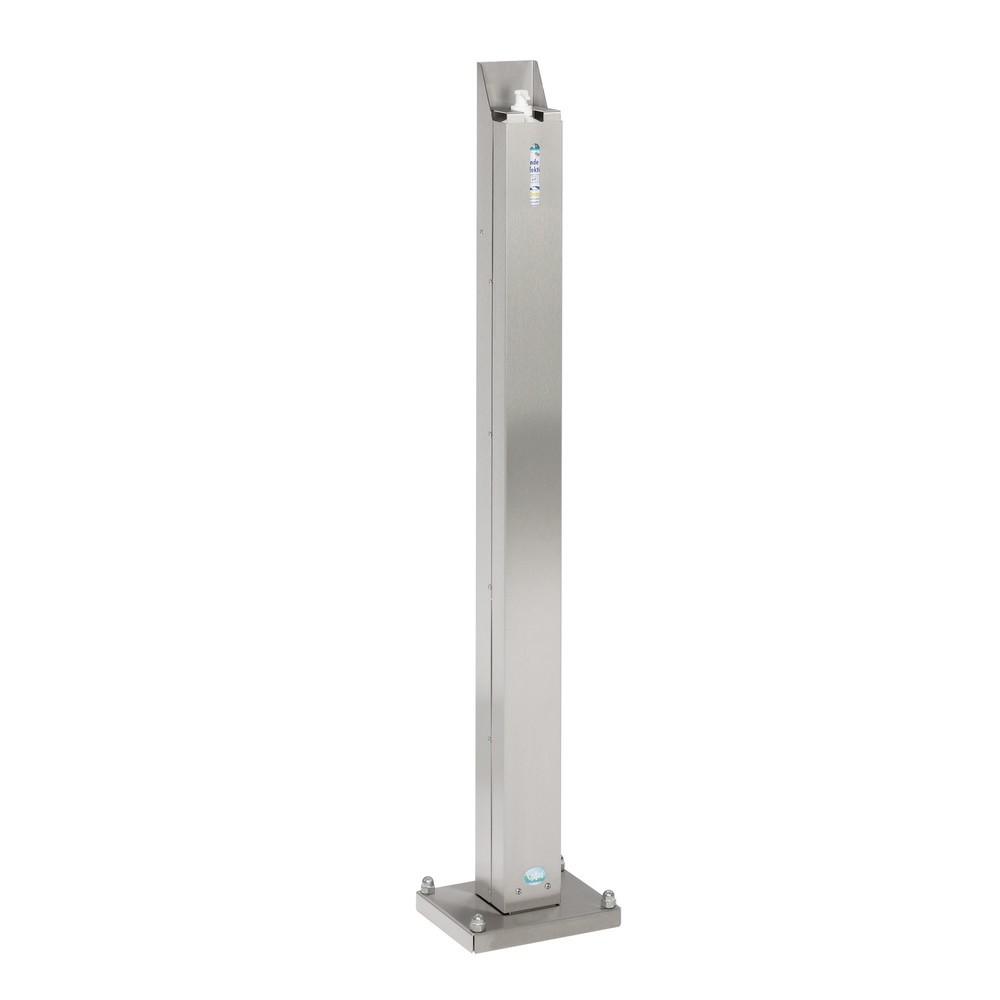 Immagine del prodotto n. 1: VAR® Dispenser di disinfettante per le mani HDS 106, montaggio a pavimento, acciaio inox