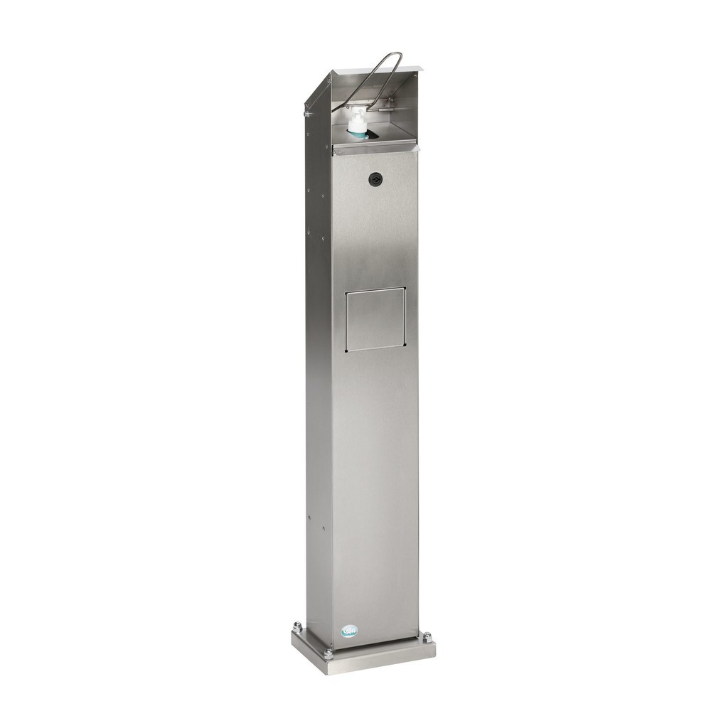 Immagine del prodotto n. 1: VAR® Dispenser di disinfettante per le mani HDS 115, montaggio a pavimento, acciaio inox
