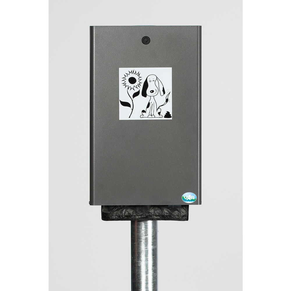 Immagine del prodotto: Dispenser di sacchetti per escrementi di cane VAR® DS 2, ematite
