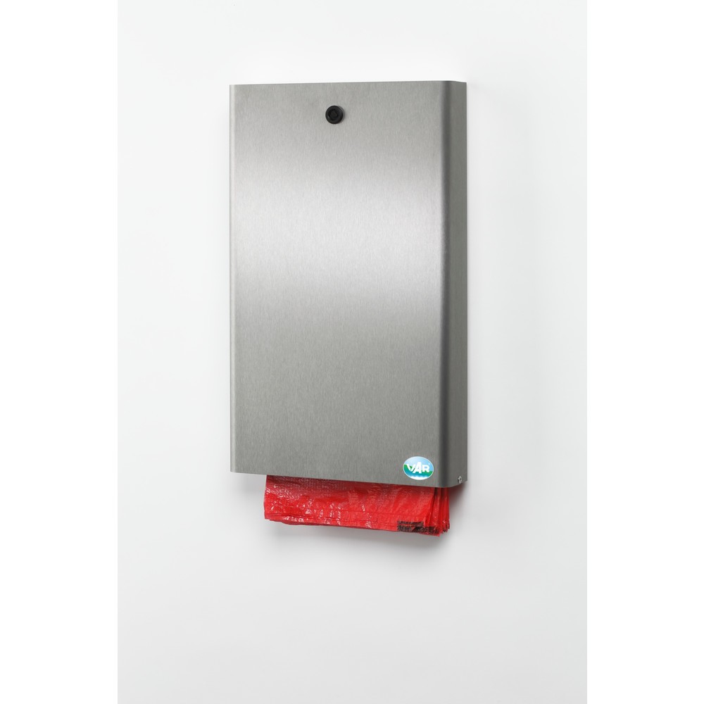 Immagine del prodotto: Dispenser di sacchetti per escrementi di cane VAR® DS 2, acciaio inox