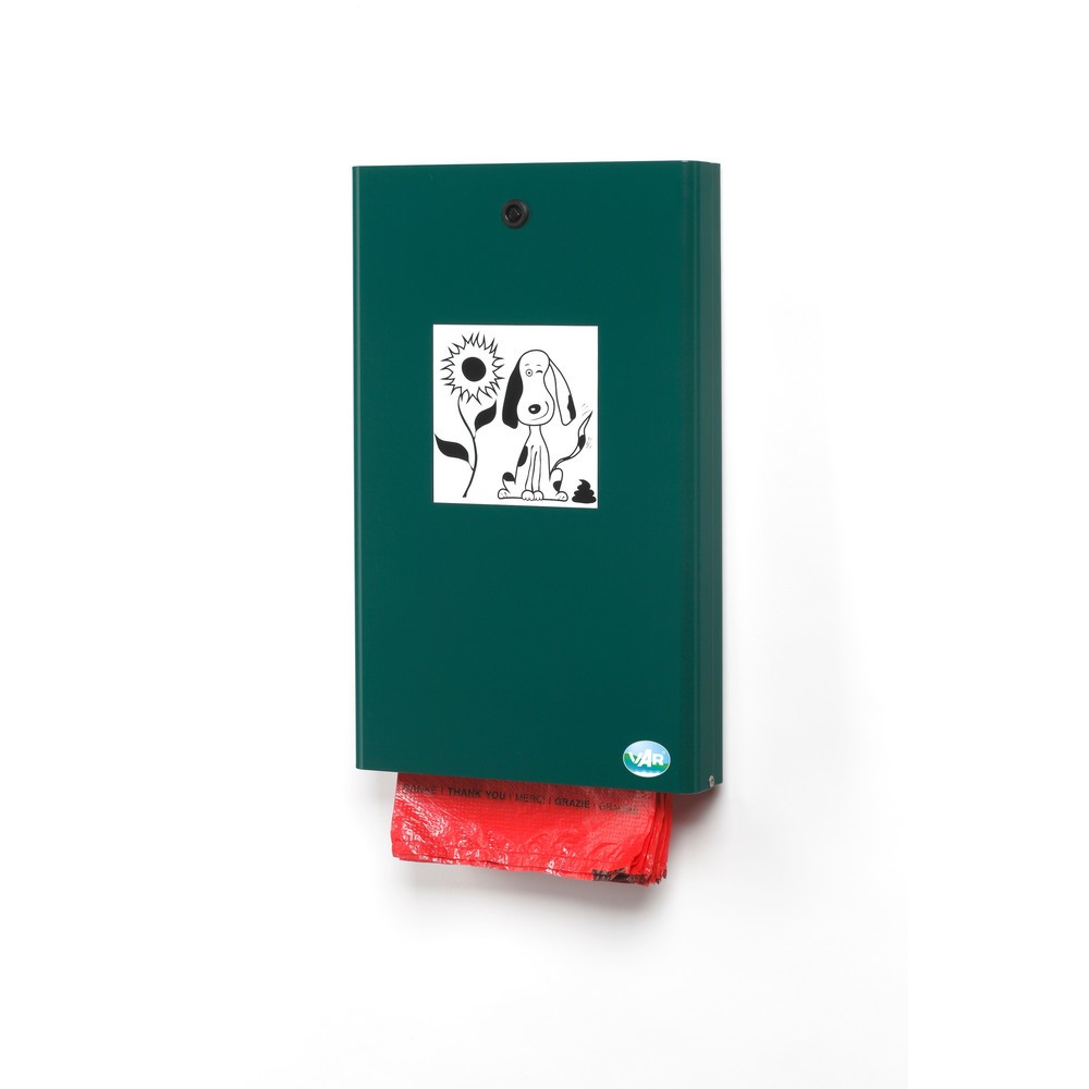 Immagine del prodotto: Dispenser di sacchetti per escrementi di cane VAR® DS 2, verde muschio