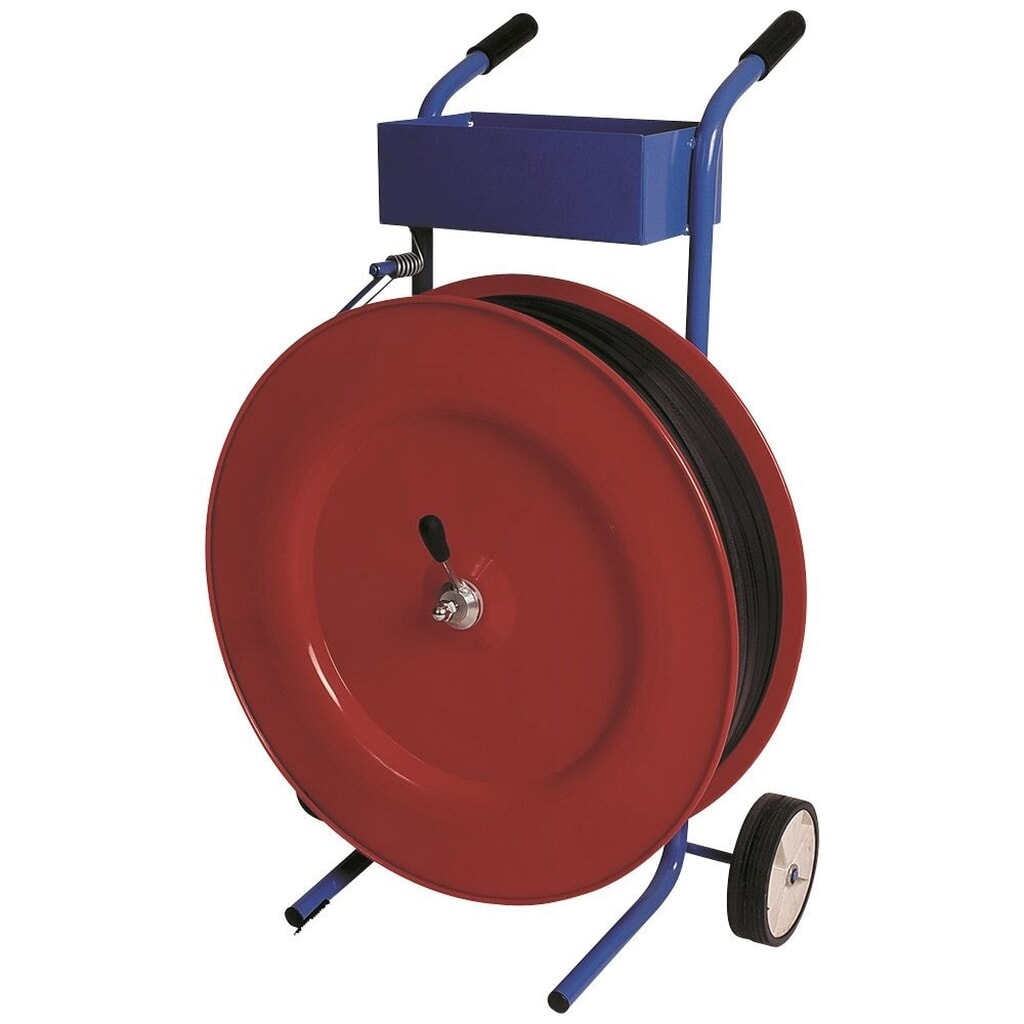 Dispenser per nastro in plastica Universal, per larghezza 13, 16 mm, rosso Immagine del prodotto: Dispenser per nastro in plastica Universal, per larghezza 13, 16 mm, rosso