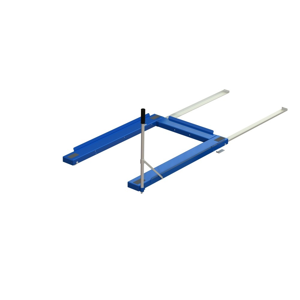 Immagine del prodotto n. 1: Dispositivo di estrazione dei pallet, modello a pavimento, portata 800 kg, profondità di estrazione 85%, con maniglia standard da 700 mm