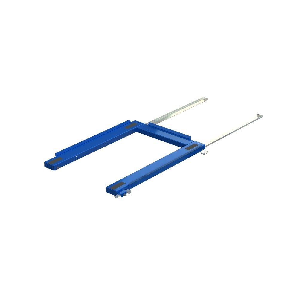 Immagine del prodotto n. 1: Dispositivo di estrazione dei pallet, modello a pavimento, portata 800 kg, profondità di estrazione 85%, con chiusura a pedale