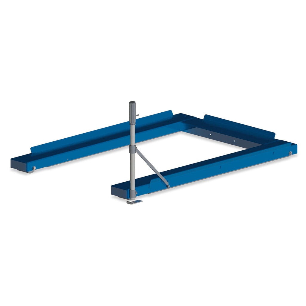 Dispositivo di estrazione pallet, modello a pavimento, LxP 875 x 1.200 mm, portata 800 kg Immagine del prodotto: Dispositivo di estrazione pallet, modello a pavimento, LxP 875 x 1.200 mm, portata 800 kg