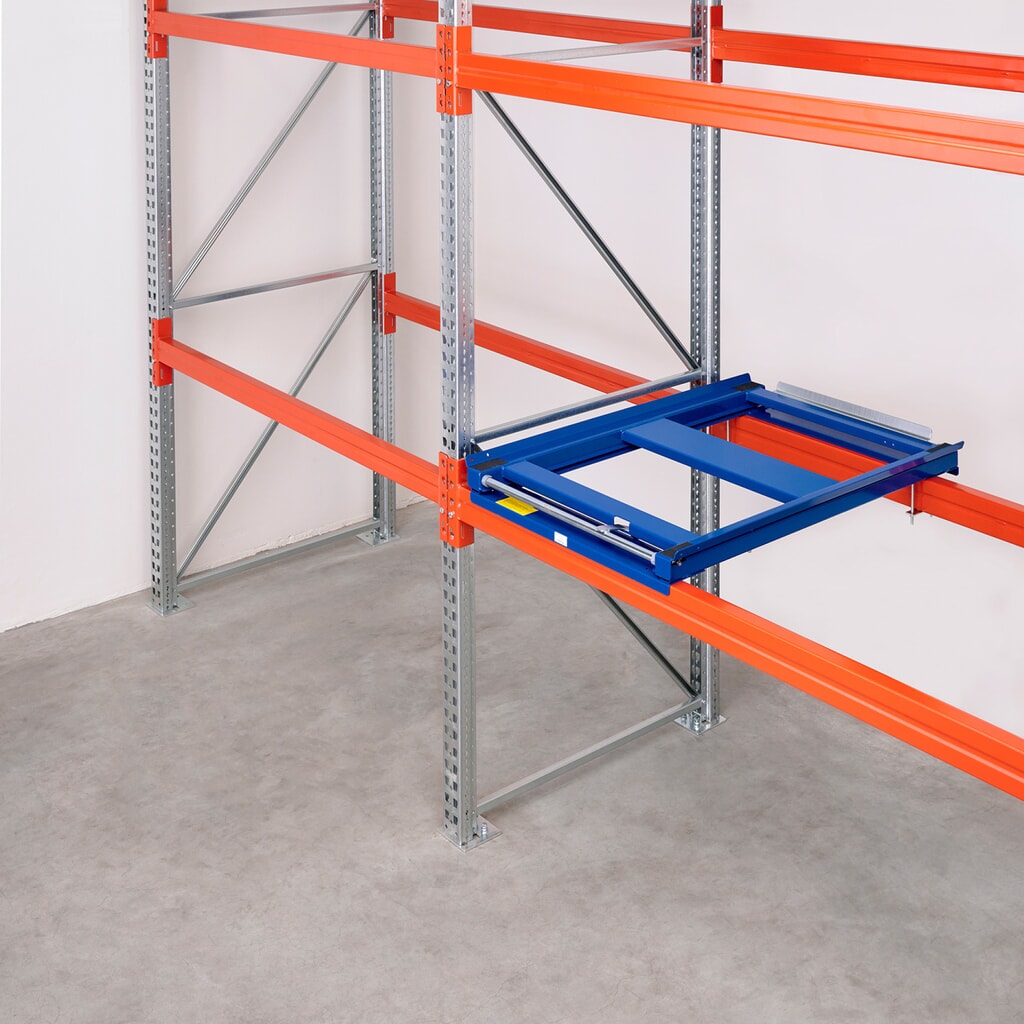 Immagine del prodotto n. 4: Dispositivo di estrazione pallet, modello ad appoggio, LxP 860 x 1.200 mm, portata 600 kg