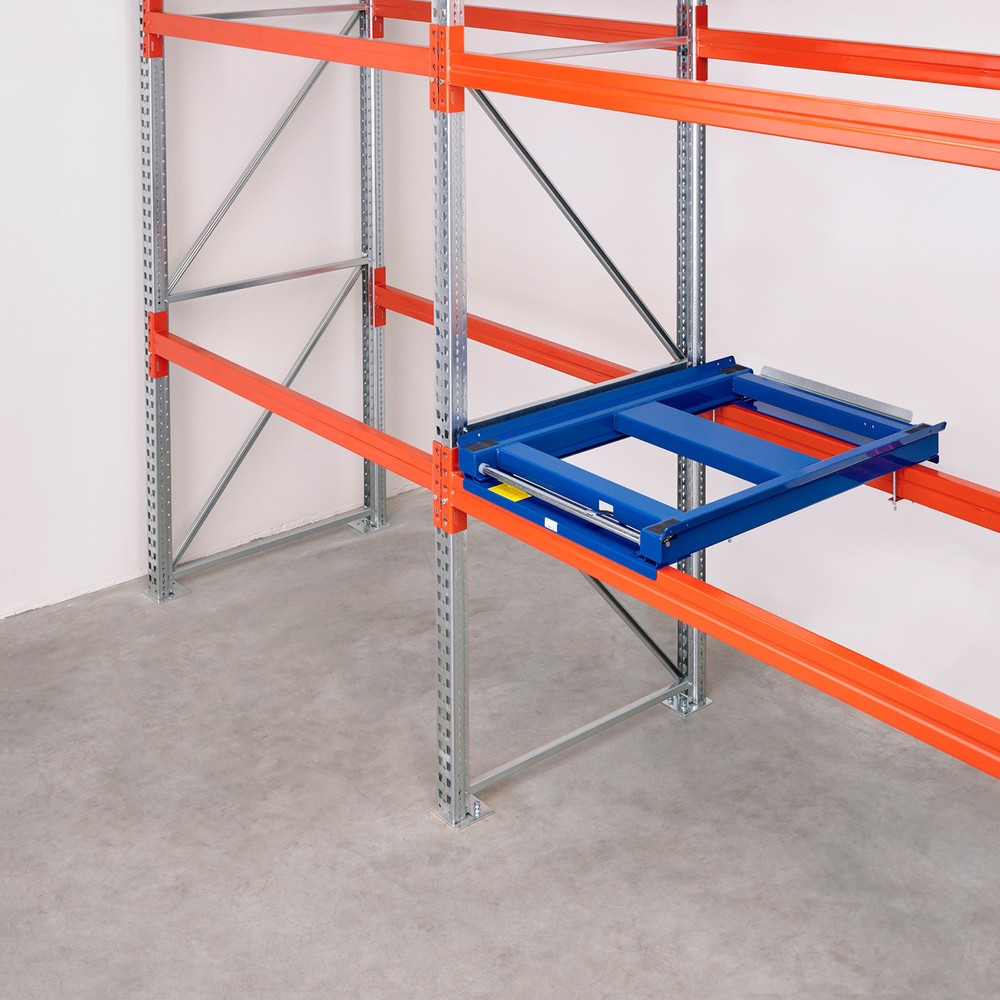 Immagine del prodotto n. 3: Dispositivo di estrazione pallet, modello ad appoggio, LxP 860 x 1.200 mm, portata 800 kg