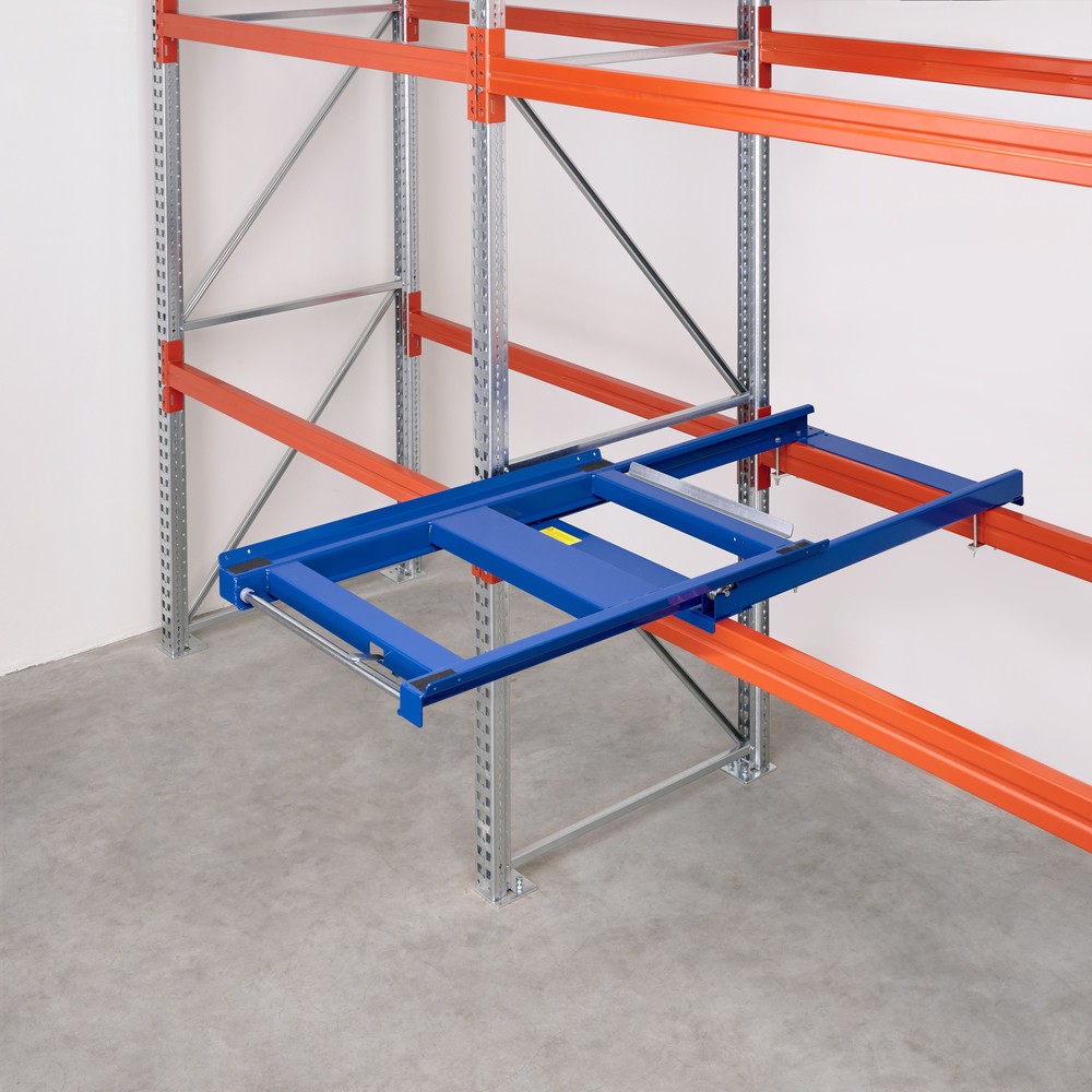Immagine del prodotto n. 3: Dispositivo di estrazione dei pallet per carichi pesanti, portata 1.000 kg, profondità di estrazione del 70%