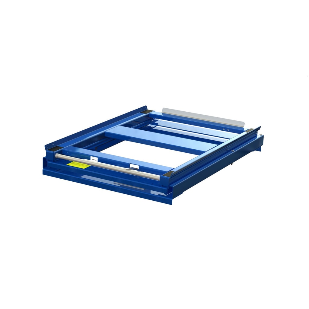 Dispositivo di estrazione dei pallet per carichi pesanti, portata 600 kg, profondità di estrazione del 100 % Immagine del prodotto: Dispositivo di estrazione dei pallet per carichi pesanti, portata 600 kg, profondità di estrazione del 100 %