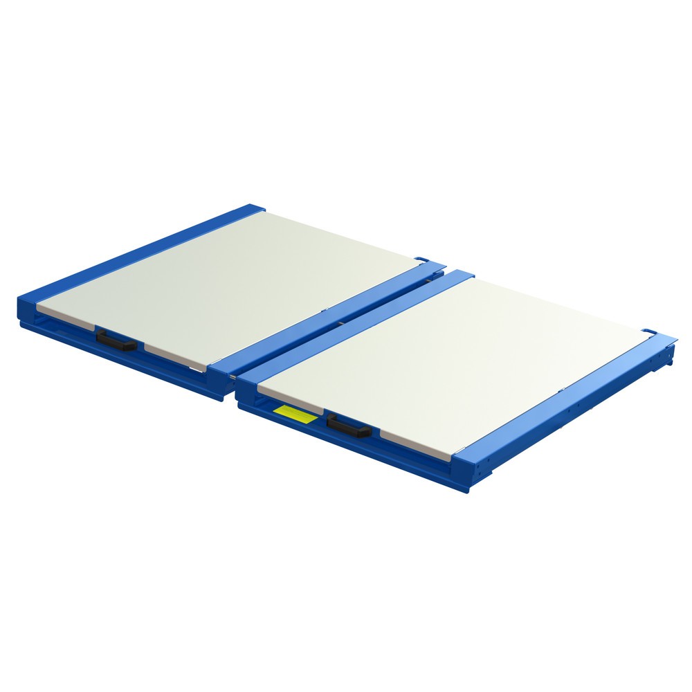 Immagine del prodotto: Dispositivo di estrazione dei pallet XL, portata 400 kg, profondità di estrazione 100 %, LxP 1.700 x 1.200 mm, con ripiano in acciaio