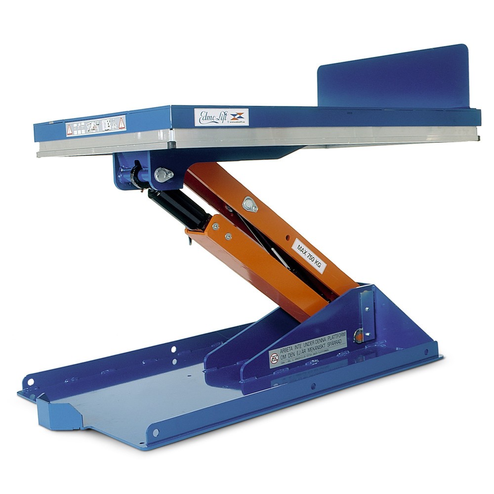 Immagine del prodotto n. 1: Dispositivo di sollevamento-inclinazione EdmoLift® con piattaforma chiusa, corsa 235–820 mm, portata 750 kg