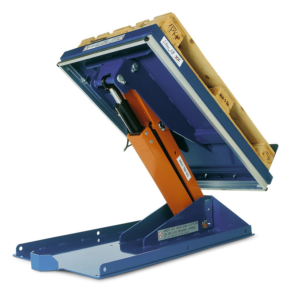 Immagine del prodotto n. 4: Dispositivo di sollevamento-inclinazione EdmoLift® con piattaforma chiusa, corsa 235–820 mm, portata 750 kg