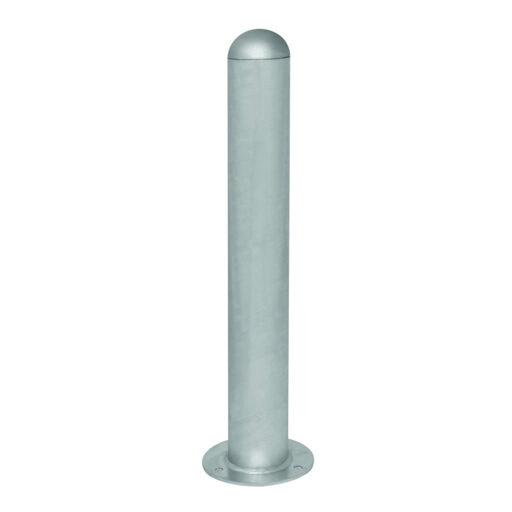 Dissuasore di protezione per stazioni di ricarica I, Ø 108 mm, altezza 800 mm, per tasselli, acciaio, senza anelli riflettenti Immagine del prodotto n. 1: Dissuasore di protezione per stazioni di ricarica I, Ø 108 mm, altezza 800 mm, per tasselli, acciaio, senza anelli riflettenti