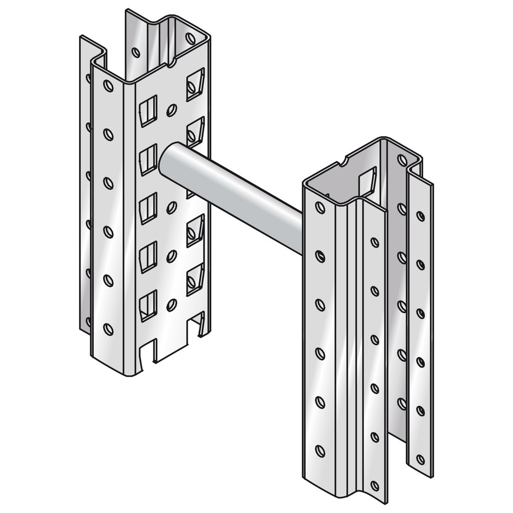 Immagine del prodotto n. 3: Distanziatore per scaffalatura porta-pallet META MULTIPAL, lunghezza 200 mm