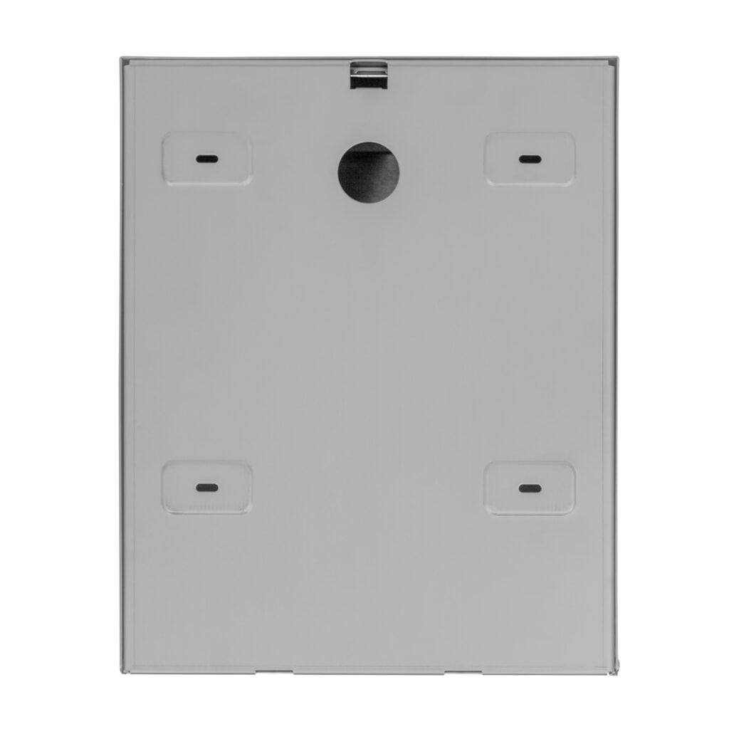 Distributore di asciugamani di carta Air-Wolf per un massimo di 600 asciugamani piegati, acciaio inox spazzolato Immagine del prodotto n. 4: Distributore di asciugamani di carta Air-Wolf per un massimo di 600 asciugamani piegati, acciaio inox spazzolato