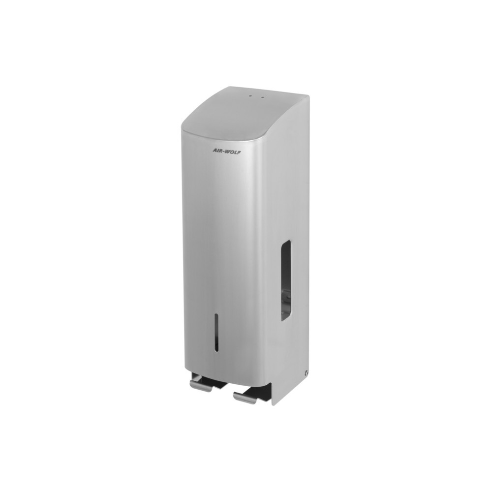 Immagine del prodotto n. 8: Distributore di rotoli di carta igienica Air-Wolf per 3 rotoli di carta igienica per uso domestico in acciaio inox spazzolato