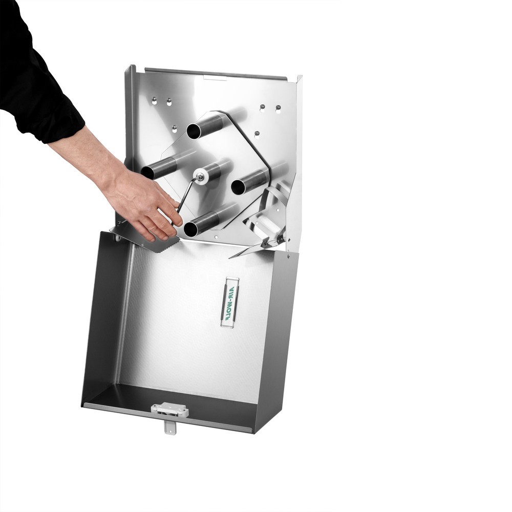 Immagine del prodotto n. 8: Distributore di rotoli duplex Air-Wolf in acciaio inox spazzolato