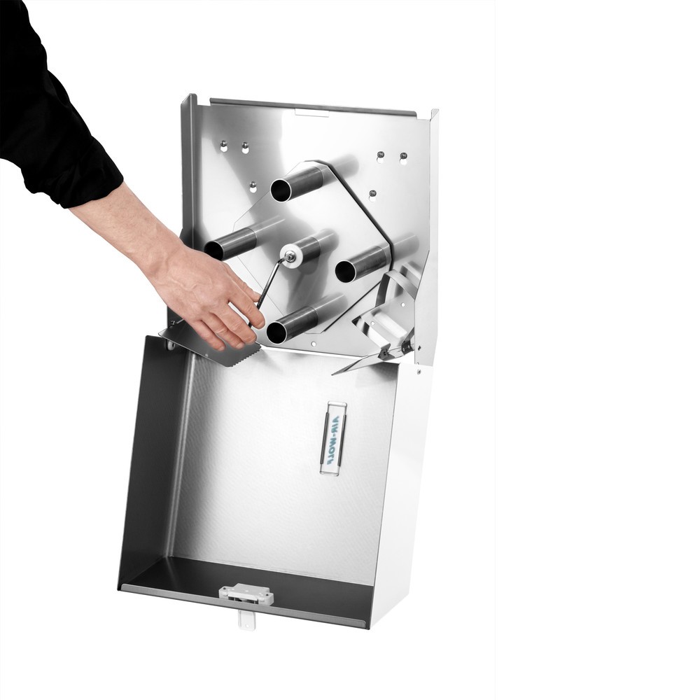 Immagine del prodotto n. 5: Distributore di rotoli duplex Air-Wolf bianco