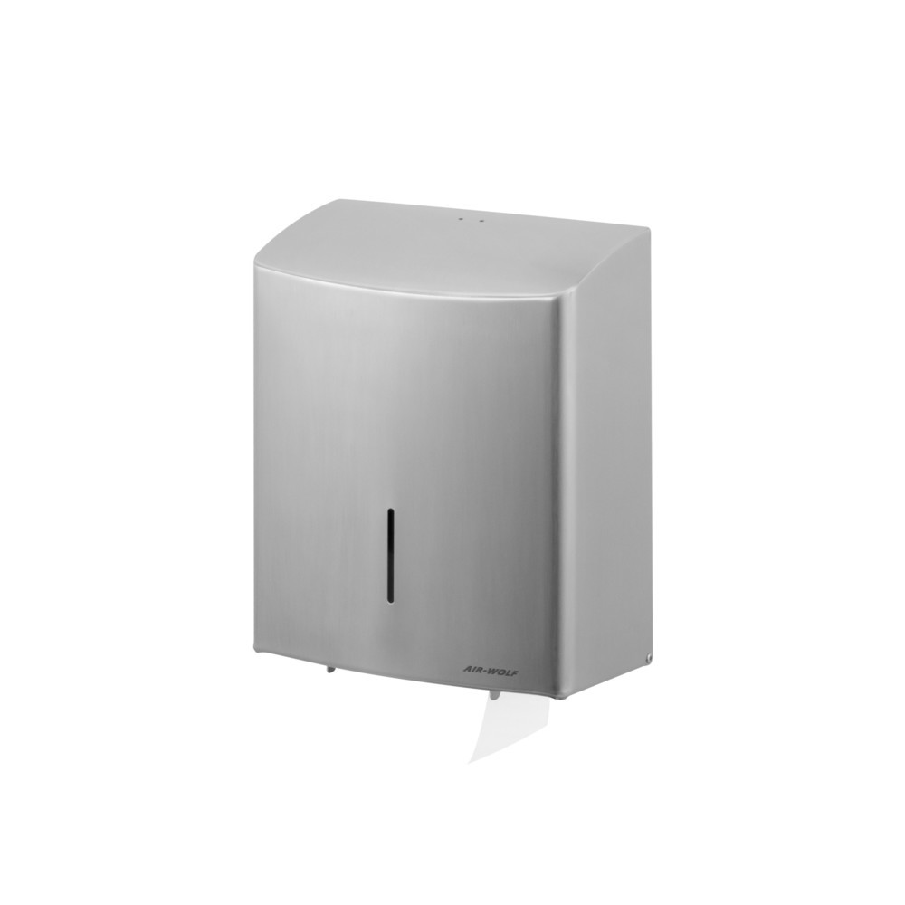 Immagine del prodotto n. 1: Distributore di 1 rotolo grande Air-Wolf in acciaio inox spazzolato