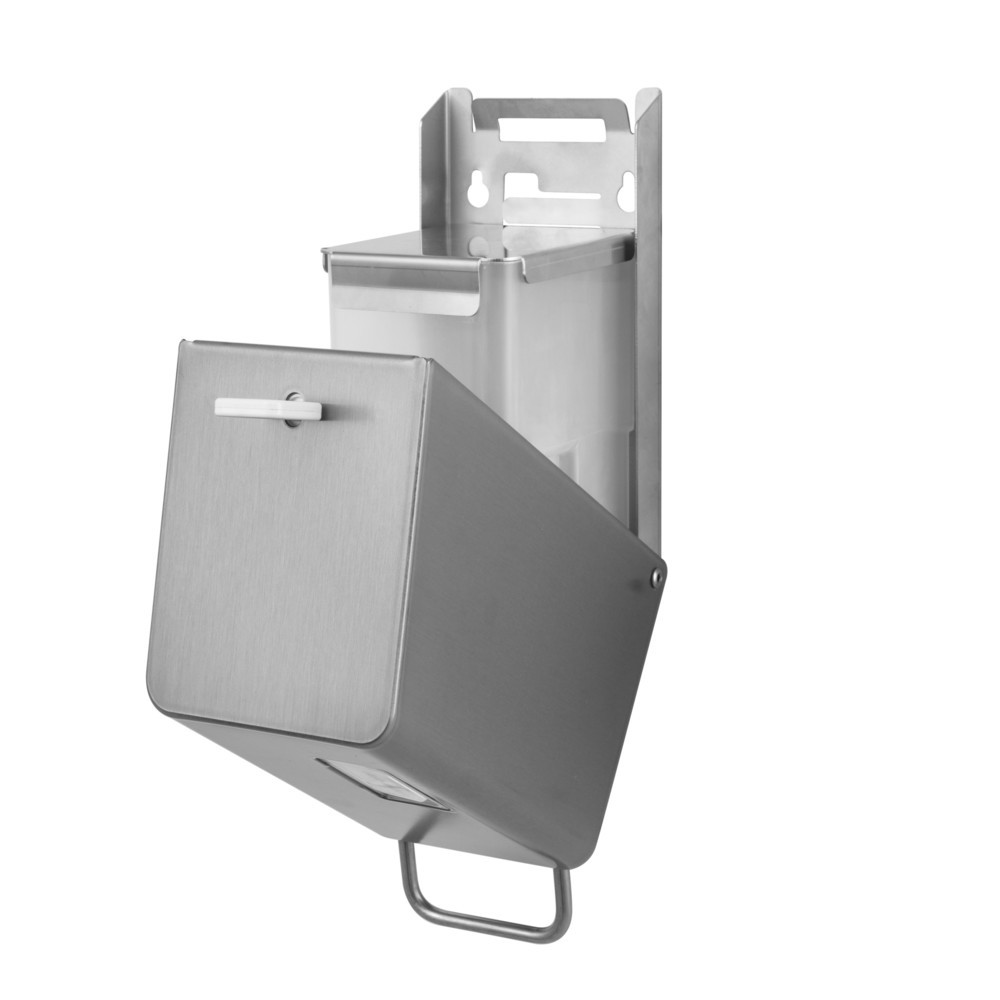 Immagine del prodotto n. 4: Distributore di sapone e disinfettante Air-Wolf da 250 ml in acciaio inox spazzolato