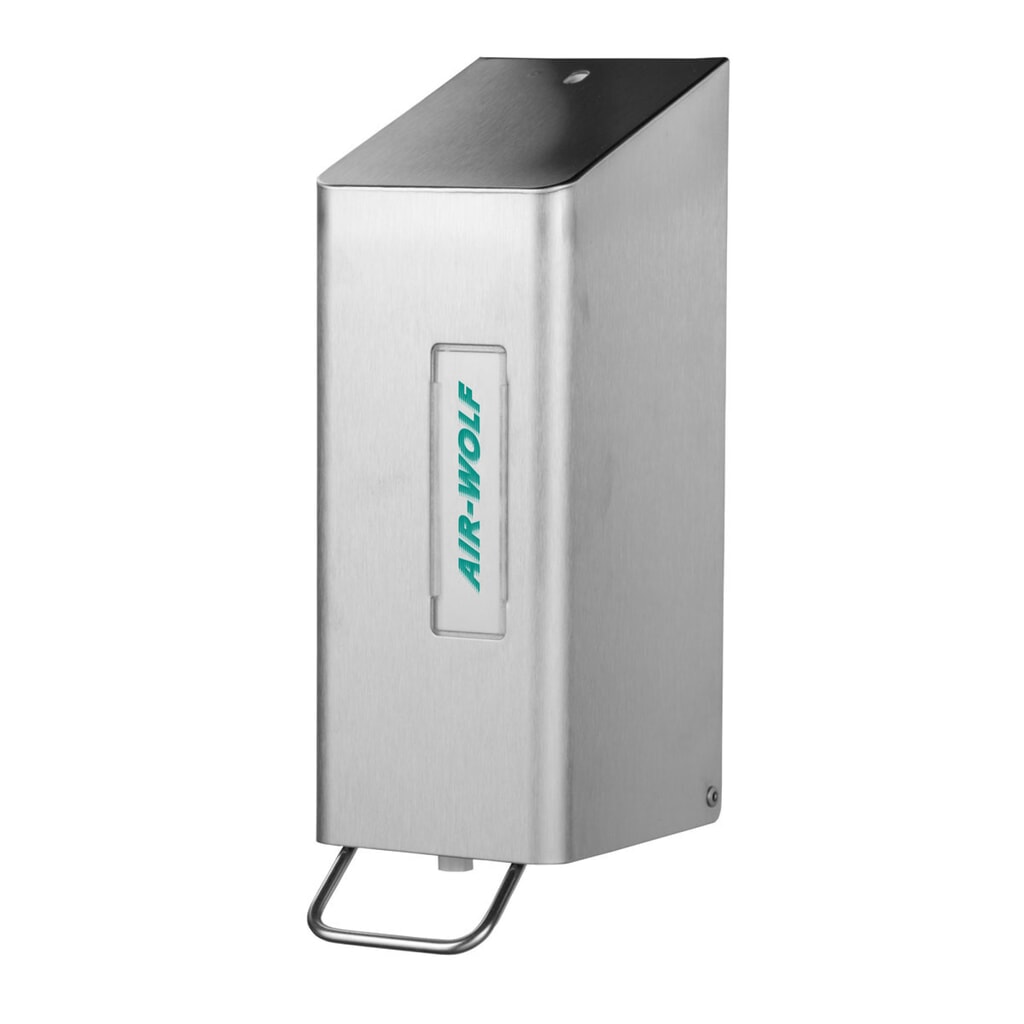 Distributore di sapone e disinfettante Air-Wolf per 600 ml di lozione lavamani o disinfettante Immagine del prodotto: Distributore di sapone e disinfettante Air-Wolf per 600 ml di lozione lavamani o disinfettante