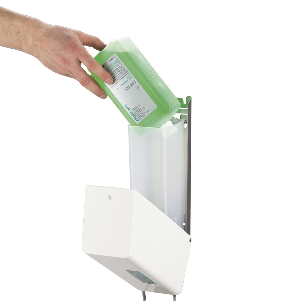 Immagine del prodotto n. 3: Distributore di sapone e disinfettante Air-Wolf per 1200 ml di lozione lavamani o disinfettante