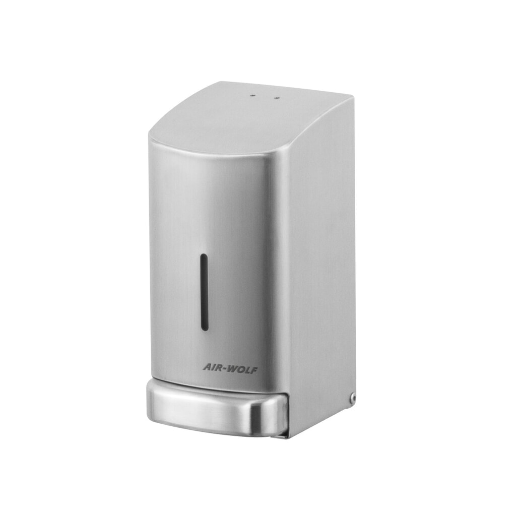 Immagine del prodotto: Distributore di sapone e disinfettante Air-Wolf serie Alpha, acciaio inox spazzolato