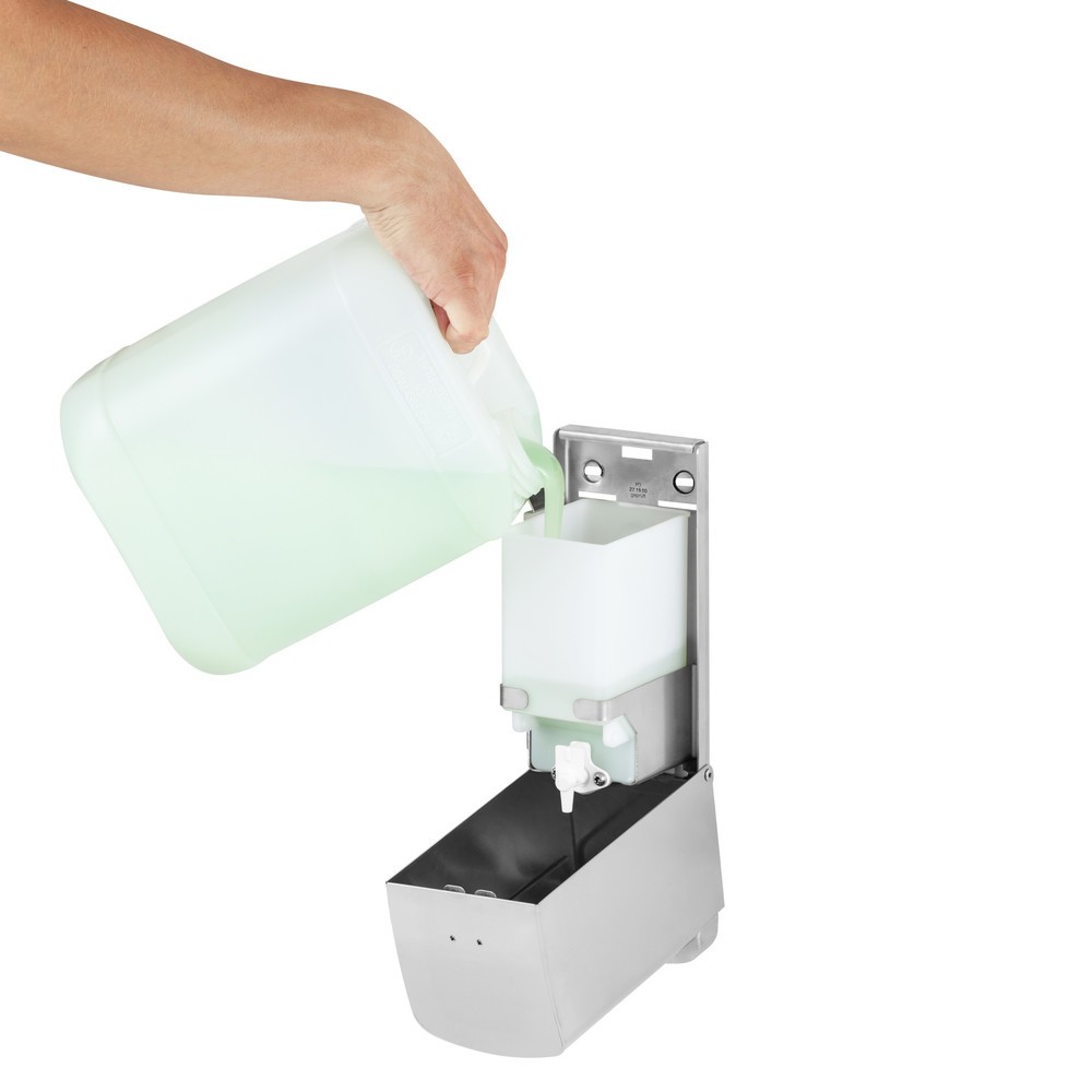 Immagine del prodotto n. 7: Distributore di sapone e disinfettante Air-Wolf serie Alpha, acciaio inox spazzolato