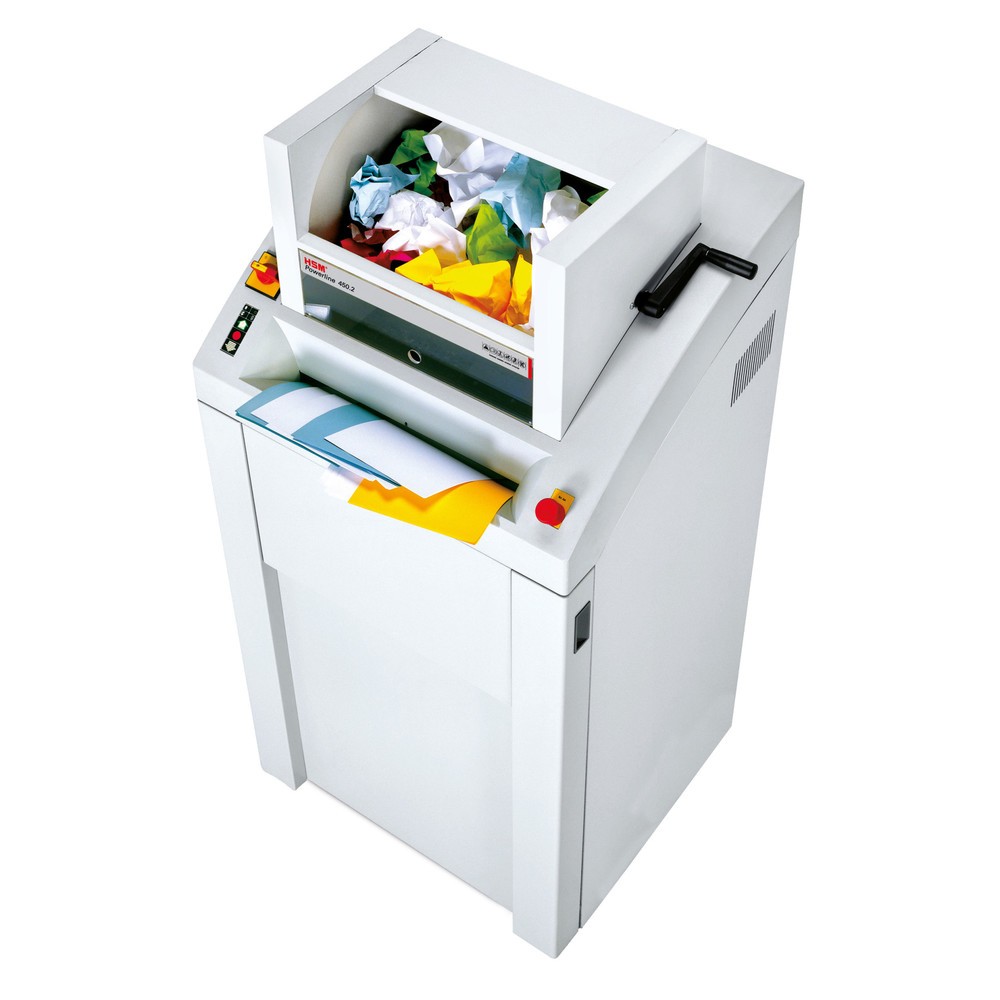 Immagine del prodotto: Distruggi-documenti grande HSM 450.2, taglio in frammenti 3,9 x 40 mm