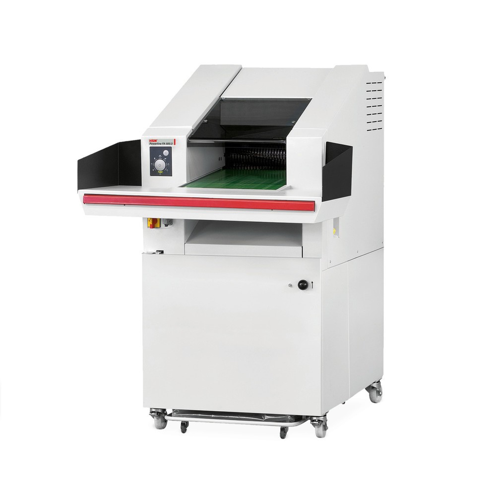 Immagine del prodotto n. 1: Distruggi-documenti grande HSM Powerline FA 500.3, taglio in frammenti 6 x 40-53 mm