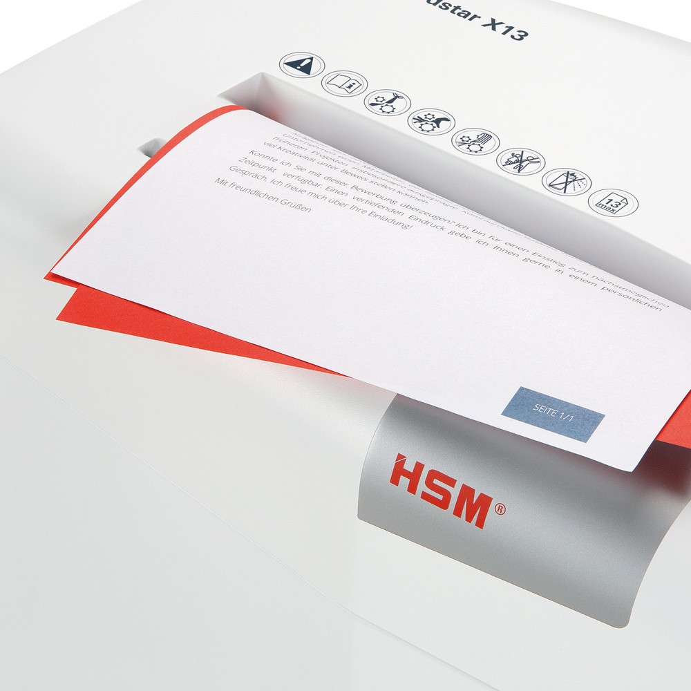 Immagine del prodotto n. 3: Distruggi-documenti HSM shredstar X13, taglio in frammenti 4 x 37 mm