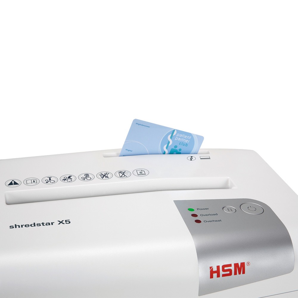 Immagine del prodotto n. 2: Distruggi-documenti HSM shredstar X5, taglio in frammenti, 4,5 x 30 mm