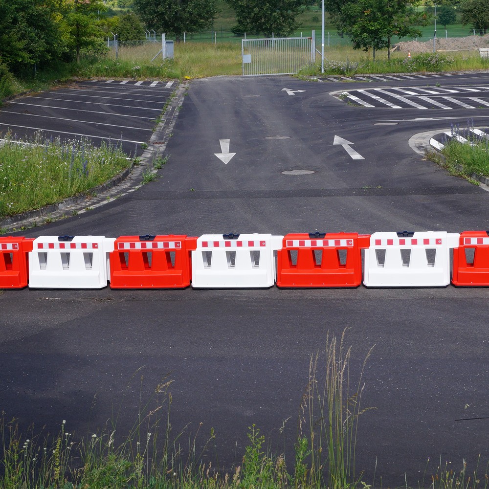 Immagine del prodotto n. 3: Divisore in plastica per carreggiata, rosso
