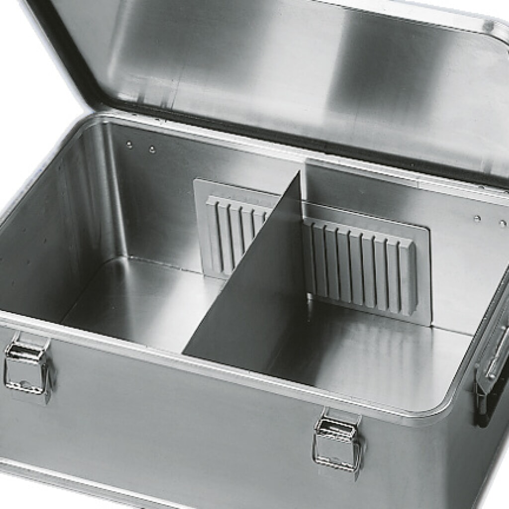 Divisore per cassa per il trasporto in alluminio Profi, HxLxP 250 x 538 x 1,5 mm Immagine del prodotto n. 2: Divisore per cassa per il trasporto in alluminio Profi, HxLxP 250 x 538 x 1,5 mm