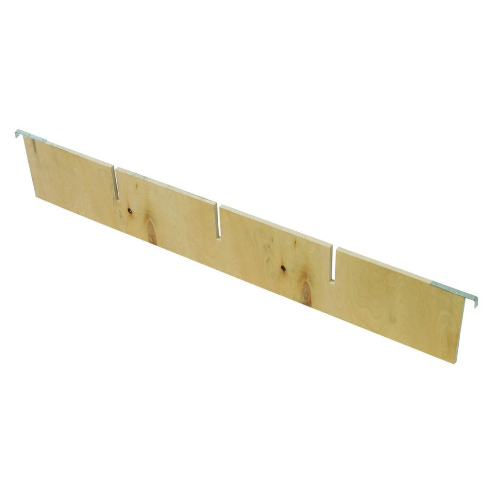 Immagine del prodotto n. 1: Divisorio longitudinale in legno 3 frese LxLxH 1160 x 12 x 190 mm